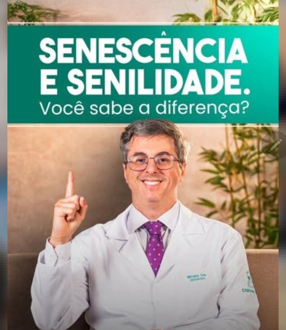 Senescência e senilidade: Você sabe a diferença?