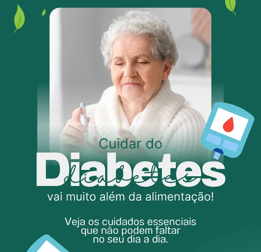 Cuidados com a diabetes em idosos: prevenção, controle e qualidade de vida