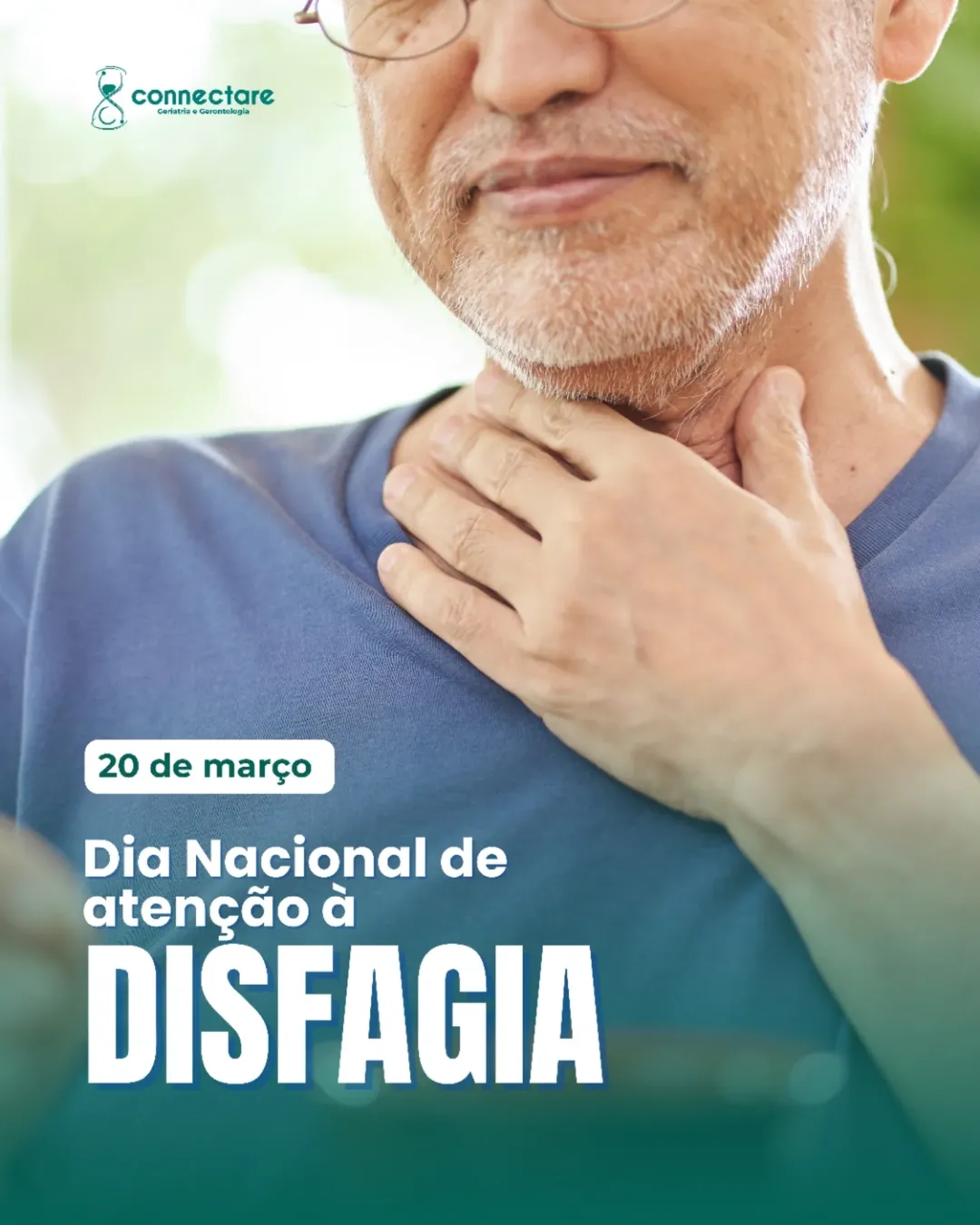 Disfagia em idosos: atenção essencial no Dia Nacional de Atenção à Disfagia