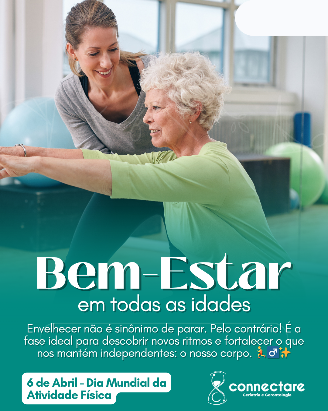 Atividade física na terceira idade: benefícios e cuidados no Dia Mundial da Atividade Física