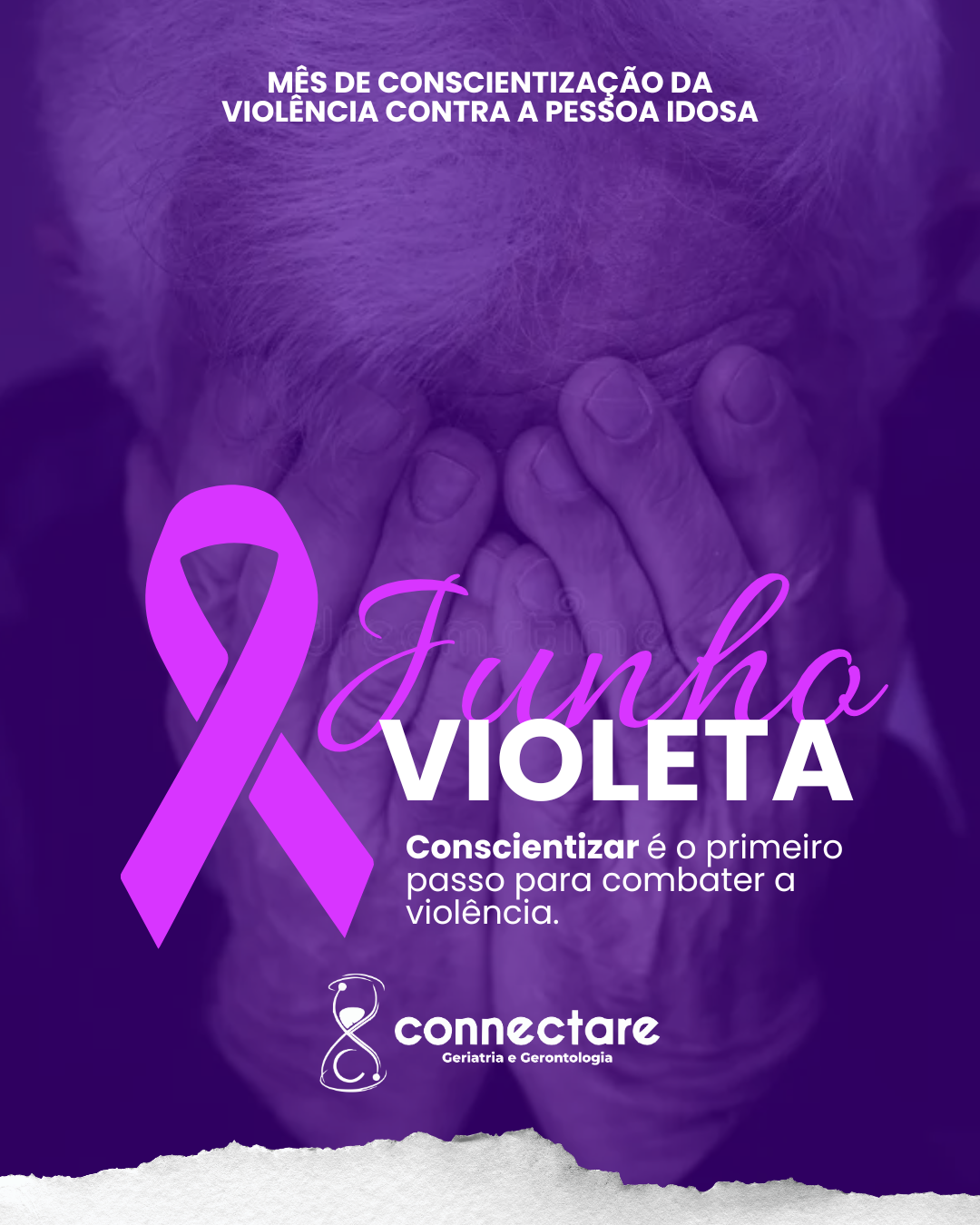 Junho Violeta e conscientização sobre violência contra a pessoa idosa